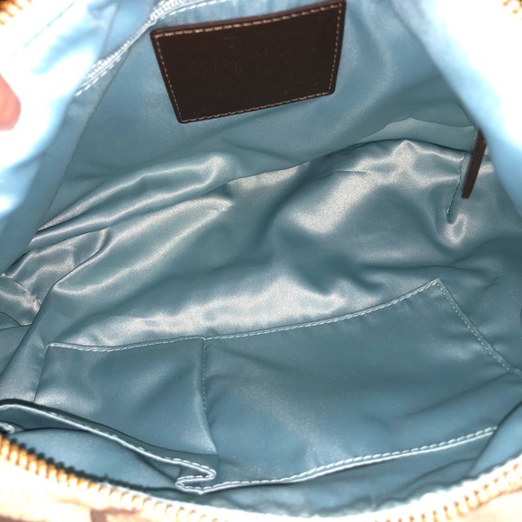 Authentic Coach Rare Kristin Linen Bag Style #16817 - Picture 14 of 15